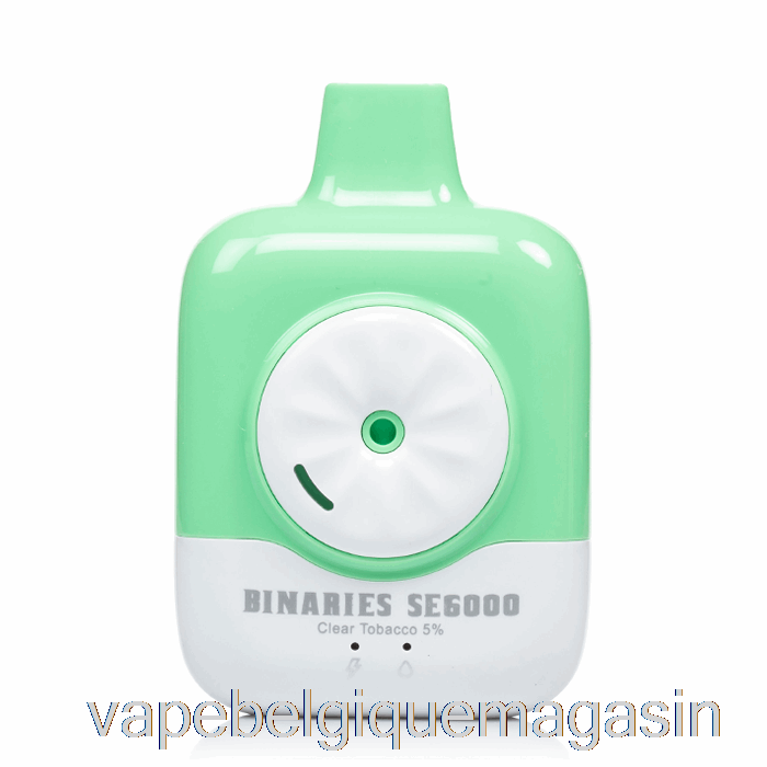 Vape Jetable Horizon Binaires Se6000 Tabac Transparent Jetable